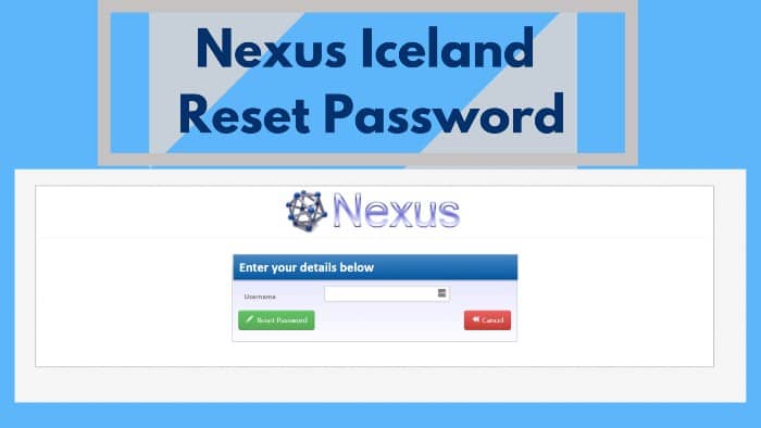 Nexus-Iceland-Reset-Password